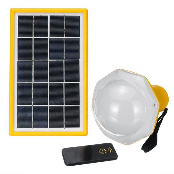 200LM,Solar,Panel,Power,Modes,Lighting,System,Emergency,Generator,Remote,Control,Outdoor,Camping