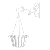 Hanging,Flower,Stand,Outdoor,Balcony,Hanging,Basket,Stand,Green,Radish,Hanger,Wrought,Hanger