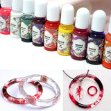 13Pcs,Resin,Pigment,Liquid,Silicone,Resin,Pigment,Epoxy,Resin