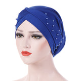 Womens,Elastic,Polyester,Earmuffs,Chemo,Cross,Breathable,Turban