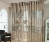100*270cm,Living,Bedroom,Curtain,Floral,Tulle,Window,Curtain,Curtains,Scarf,Drapes,Valance,Decor