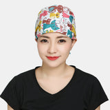 Surgical,Scrub,Dustproof,Cotton,Printed,Beautician