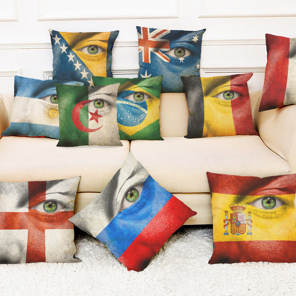 Honana,World,Cotton,Linen,Cushion,Pillow,National,Pillow,Cover