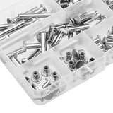 Nickel,Plating,Phillips,Chicago,Binding,Posts,Screws,Rivet,Button,Bookbinding