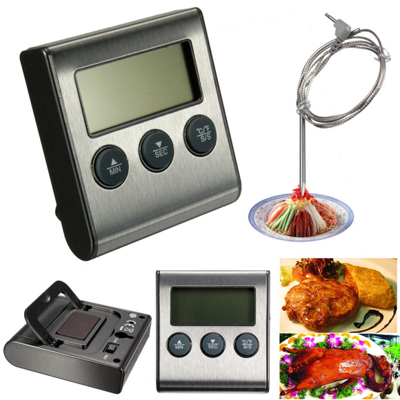 Timer,Termometro,Digital,Thermometer,Sonda,Cocina,Comida,Temperatura,Horno