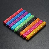 Suleve,M3AS16,50Pcs,Knurled,Standoff,Aluminum,Alloy,Anodized,Spacer,Multicolor