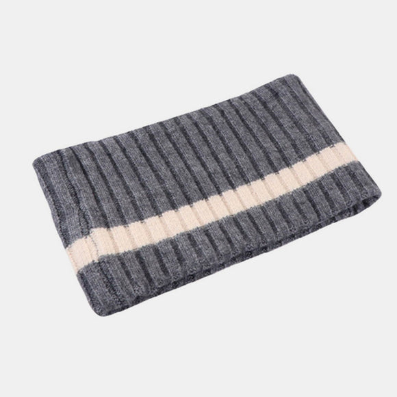 Unisex,Contrast,Color,Street,Trend,Style,Foldable,Elastic,Knitted,Headband,Headscarf
