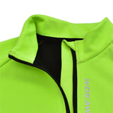 WOSAWE,Winter,Thermal,Fleece,Men's,Cycling,Jacket,Safety,Reflective,Bicycle,Windproof,Clothing