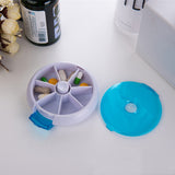 Cases,Round,Plastic,Storage,Rotating,Portable