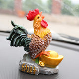 Shelves,Caishun,Auspicious,Chicken,Resin,Ornaments,Creative,Decoration,Craft,Study