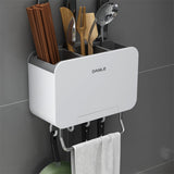 Multifunction,Mounted,Storage,Tableware,Drain,Shelf,Holder
