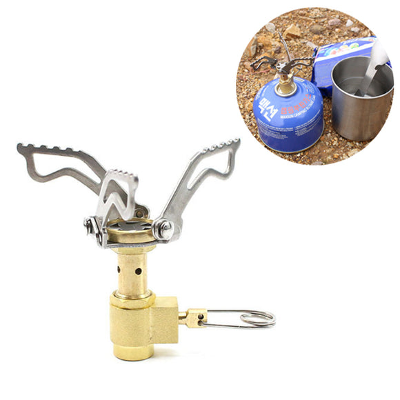 IPRee,Camping,Stove,Outdoor,Picnic,Cooking,Stove,Portable,Ultralight,Brass,Folding
