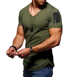 Summer,Casual,Short,Sleeve,Breathable,Fitness,Casual,Shirts,Leisure,Sport,Clothing