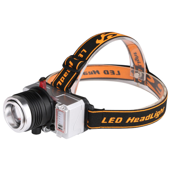 XANES,WY8546,Colors,Lights,Modes,Zoomable,Rechargeable,Headlamp,Outdoor,Riding,Cycling,Light