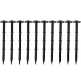KCASA,Black,Mulch,Shading,Control,Garden,Ground,Plastic,Fixing,Tools