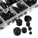 Suleve,MXNC1,Black,Cover,Hexagonal,Rubber,145Pcs