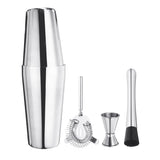 Stainless,Steel,Cocktail,Shaker,Mixer,Drink,Bartender,Martini,Tools