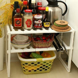Superposition,Shelf,Multilayer,Foldable,Storage,Racks,Kitchen,Shelving,Holders,Multi,Organizer