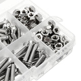 Suleve,M4SP2,Stainless,Steel,Phillips,Screws,Bolts,Assortment,250Pcs