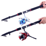 ZANLURE,Glass,Fiber,Telescopic,Fishing,Combo,Fishing