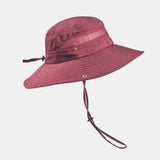 Foldable,Breathable,Bucket,String,Outdoor,Fishing,Climbing,Sunshade