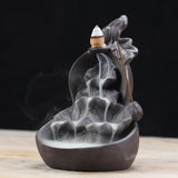 Backflow,Waterfall,Incense,Burner,Ceramic,Retro,Censer,Holder,Office,Decor