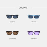 Unisex,Retro,Square,Frame,Protection,Fashion,Sunglasses