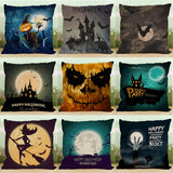 Crazy,Halloween,Theme,Pumpkin,Fashion,Cotton,Linen,Pillow,Cushion,Decor