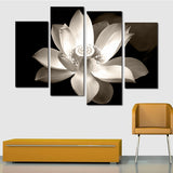 Miico,Painted,Combination,Decorative,Paintings,Botanic,Lotus,Decoration