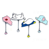 Cartoon,Enamel,Collar,Badge,Corsage,Brooch,Fashion,Jewelry,Decorations