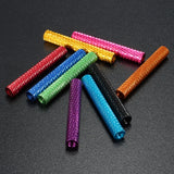 Suleve,M3AS9,10Pcs,Knurled,Standoff,Aluminum,Alloy,Anodized,Spacer,Multicolor