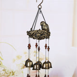 Resin,Bird's,Chimes,Pendant,Exclusively,Brass,Chimes,Outdoor,Garden,Pendant