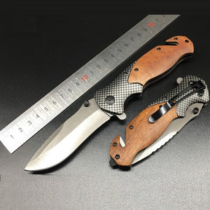 205mm,Stainless,Steel,Folding,Blade,Outdoor,Survival,Tools,Sports,Hiking,Climbing,Cutter