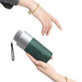 Titanium,Silver,Plastic,Umbrella,Ultra,Light,Umbrella,Sunscreen,Pocket,Umbrella,Umbrella,Female