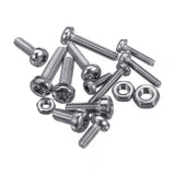 Suleve,MXST1,480Pcs,Machine,Screw,Stainless,Steel,Assortment