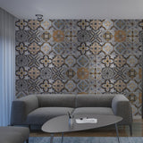 Floor,Tiles,Diagonal,Stickers,Wardrobe,Decoration,Mural,Bathroom,Waist,Decals