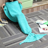 Honana,Knitting,Mermaid,Blankets,Fibers,Office,Sleep