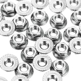 Suleve,M4SN3,50Pcs,Stainless,Steel,Serrated,Flange