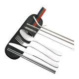 Portable,Steel,Tableware,Dinnerware,Travel,Cutlery
