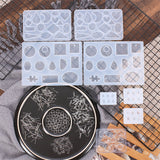 198pcs,Silicone,Jewelry,Casting,Mould,Earring,Pendant,Tools,Eardrop,Necklace,Bracelet,Jewelry,Making,Molds