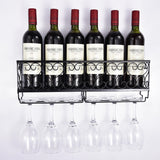 50.2cm,16.5cm,Mounted,Bottle,Glass,Holder,Shelf,Accessory