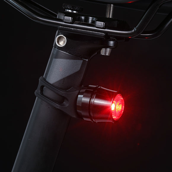Aluminum,Alloy,Taillight,Modes,Rechareable,Waterproof,Warning,Night,Light,Outdoor,Cycling