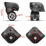 Black,Luggage,Suitcase,Universal,Wheels,Replacement,Screws