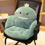 Cartoon,Chair,Cushion,Waist,Lumbar,Pillow,Waist,Support,Office