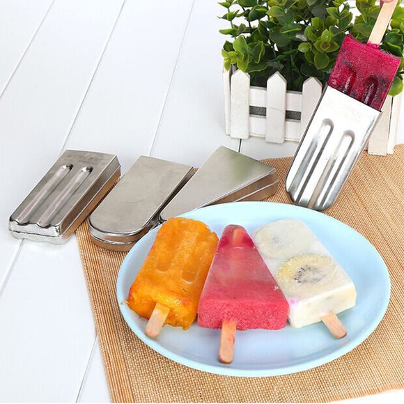 KCASA,Cream,Popsicle,Lolly,Mould,Stainless,Steel