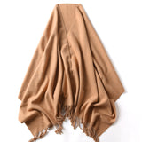 200CM,Women,Winter,Scarf,Solid,Large,Scarf,Shawl,Blanket