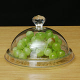 Transparent,Stand,Cover,Pastry,Display,Serving,Plate