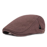 Cotton,Beret,Forward,Outdoor,Travel,Solid,Berets