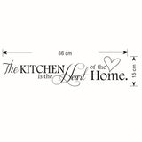 Kitchen,Letters,Sticker,Living,Decoration,Creative,Decal,Mural