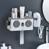 Multifunction,Toothbrush,Holder,Automatic,Toothpaste,Dispenser,Dryer,Racks